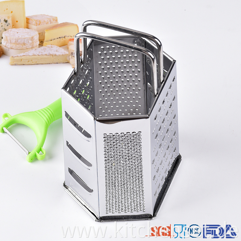 Premium Box Grater for Kitchen Food Vegetable Cheese